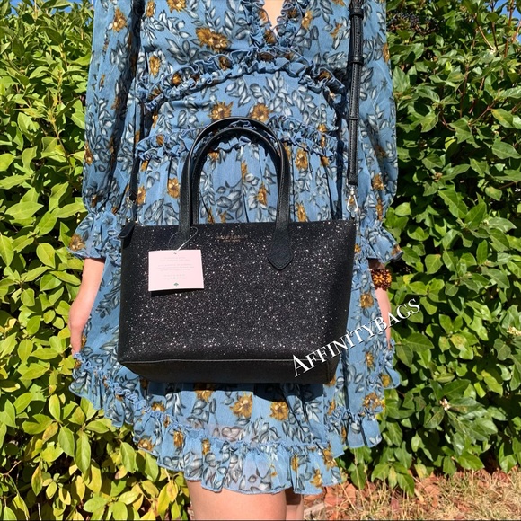 Kate spade Small Bag Joeley Satchel black glitter - Picture 5 of 8